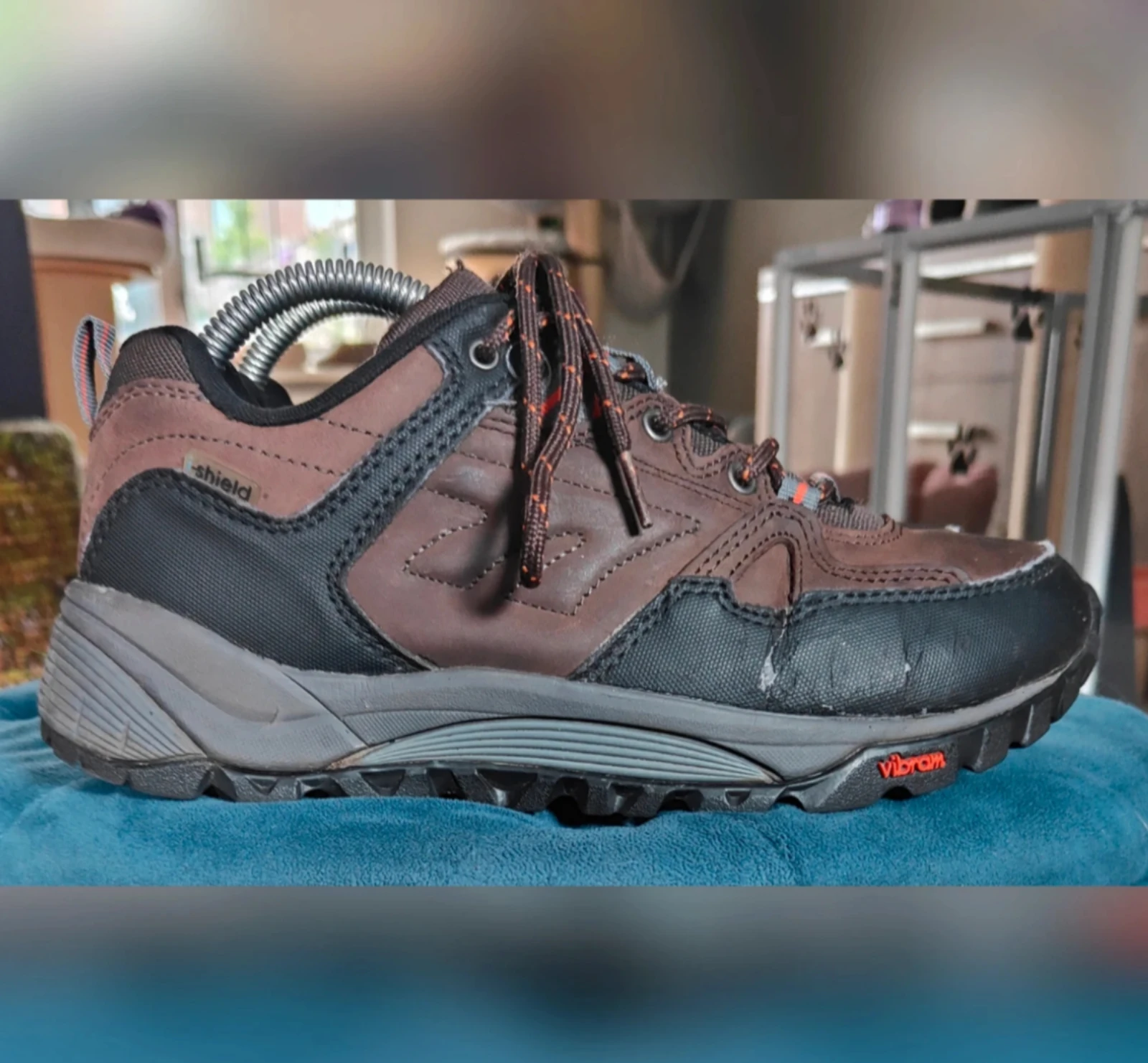 Bruine Hi-Tec Sphike Nijmegen Low Dames wandelschoenen maat 38